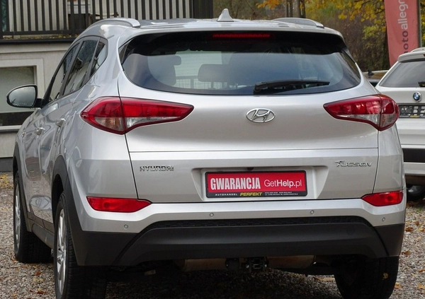 Hyundai Tucson cena 87900 przebieg: 52400, rok produkcji 2018 z Kościerzyna małe 352